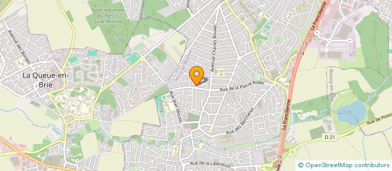 localisation de l'entreprise 515 385 722 à PONTAULT-COMBAULT