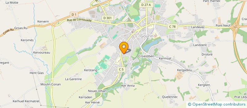 localisation de l'entreprise 515 397 263   GOURIN