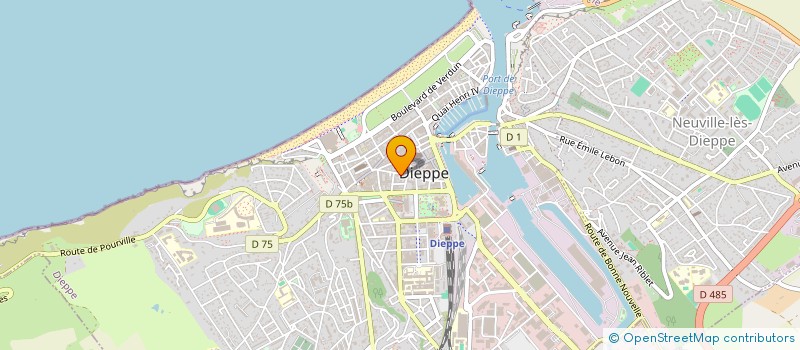 localisation de l'entreprise 515 405 033   DIEPPE