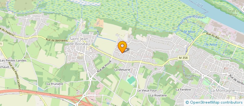 localisation de l'entreprise 5152 SOLUTIONS TECHNIQUES  SAINT JEAN DE BOISEAU