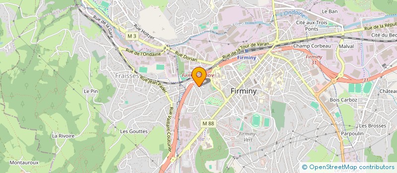 localisation de l'entreprise 517 398 095   FIRMINY