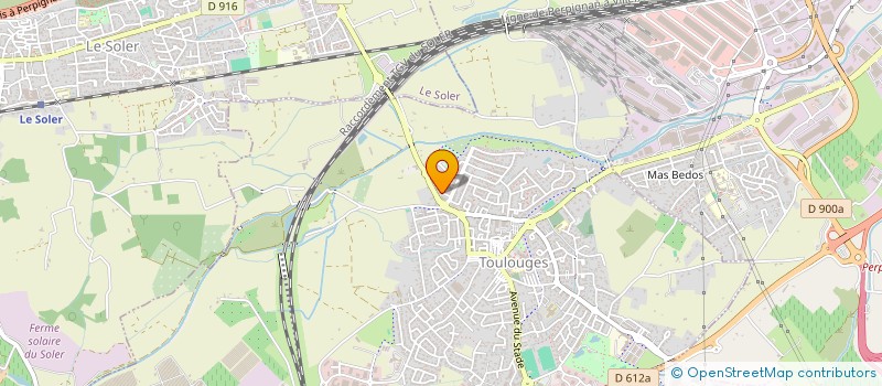 localisation de l'entreprise 517 416 145   TOULOUGES