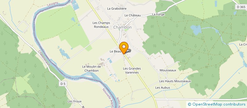 localisation de l'entreprise 517 423 893   CHAMBON