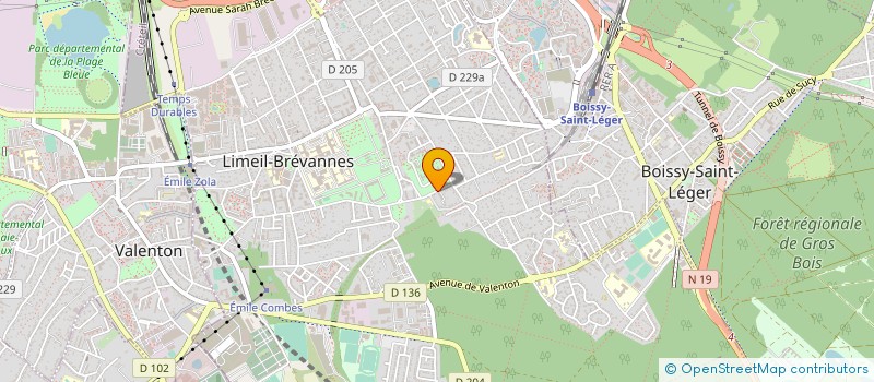 localisation de l'entreprise 517 424 974   LIMEIL-BREVANNES