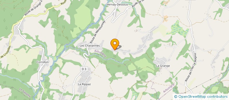 localisation de l'entreprise 517 445 730 à MONTBERNARD
