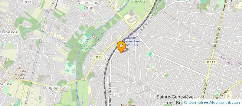 localisation de l'entreprise 517 453 577 à BRETIGNY-SUR-ORGE