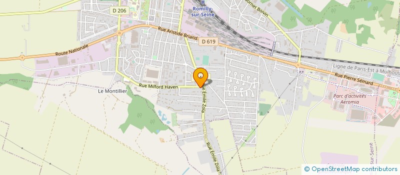 localisation de l'entreprise 517 469 300   ROMILLY-SUR-SEINE