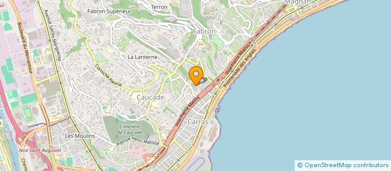 localisation de l'entreprise 517 479 168 à NICE