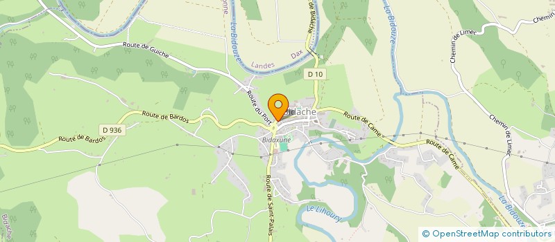 localisation de l'entreprise 517 480 141   BIDACHE