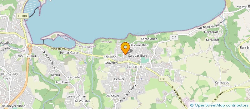localisation de l'entreprise 517 486 908   LOUANNEC