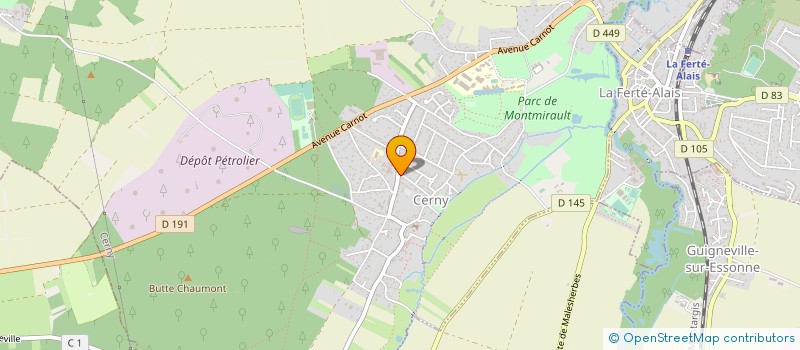 localisation de l'entreprise 517 489 845   NIVILLAC