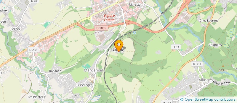 localisation de l'entreprise 517 490 892  à THONON-LES-BAINS