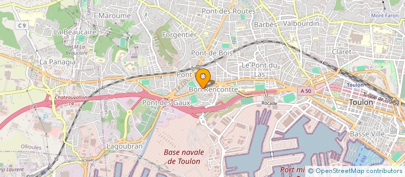 localisation de l'entreprise 517 498 812   TOULON