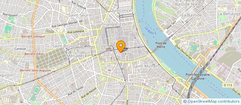 localisation de l'entreprise 517 508 586   BORDEAUX