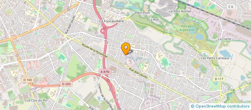 localisation de l'entreprise 517 527 180  à ANGERS