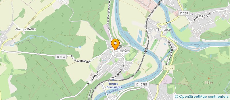 localisation de l'entreprise 517 537 825   SAINT-VIT