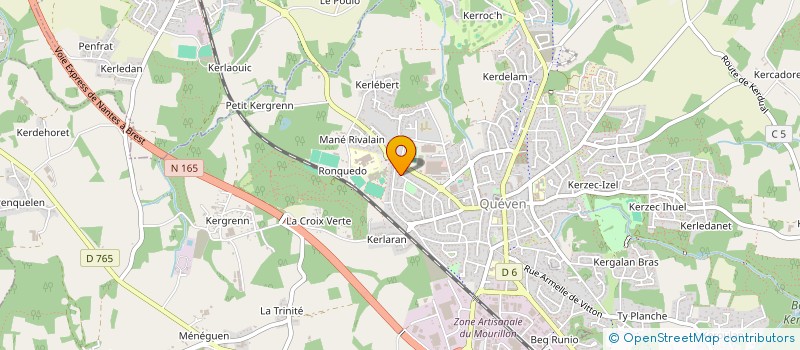 localisation de l'entreprise 517 544 375   QUEVEN