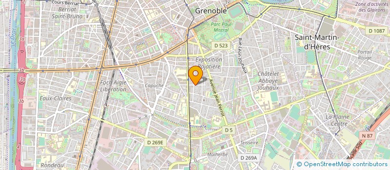 localisation de l'entreprise 517 546 925   GRENOBLE