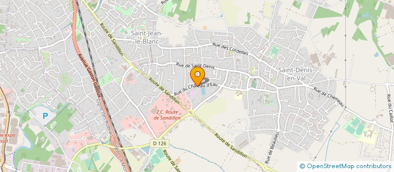 localisation de l'entreprise 517 550 562 à SAINT-DENIS-EN-VAL