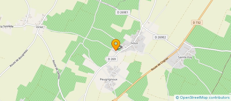 localisation de l'entreprise 517 588 869   SAINTES