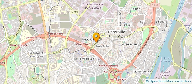 localisation de l'entreprise 517 608 022   BENOUVILLE