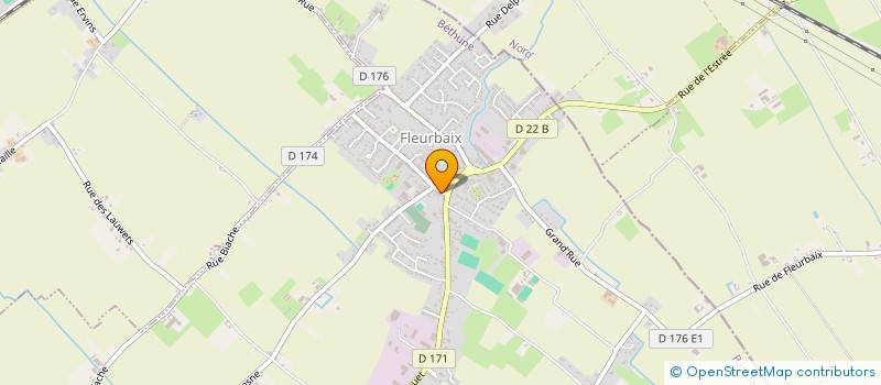 localisation de l'entreprise 517 614 988   FLEURBAIX