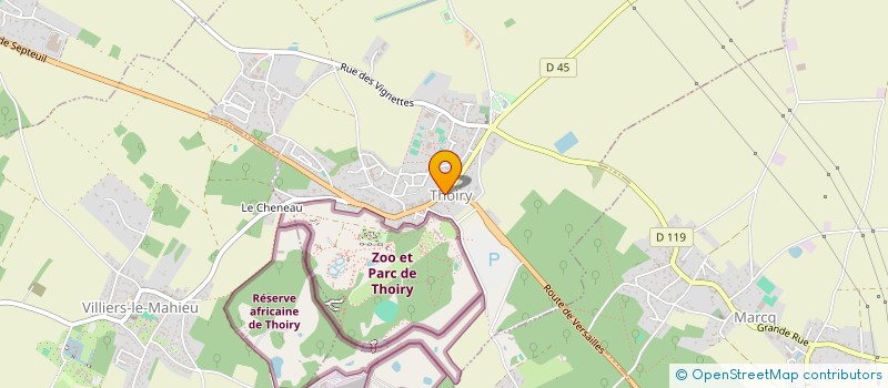 localisation de l'entreprise 517 644 134   THOIRY