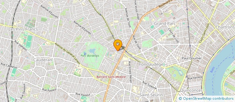 localisation de l'entreprise 517 648 739   LE BOUSCAT