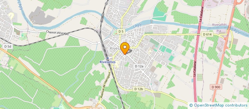 localisation de l'entreprise 517 653 663   RIVESALTES