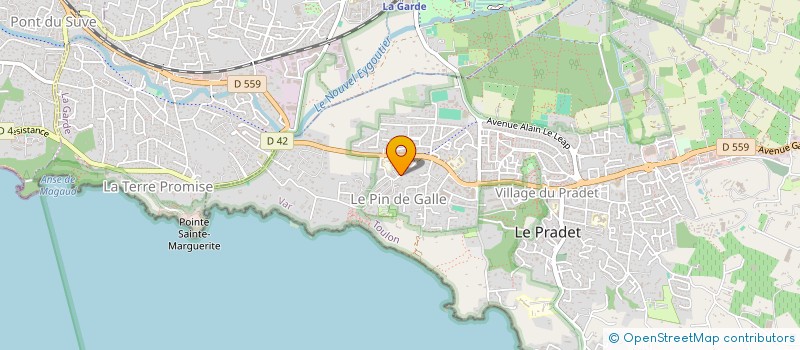 localisation de l'entreprise 517 673 802   LE PRADET