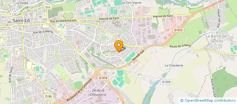 localisation de l'entreprise 517 692 109 à HEROUVILLE-SAINT-CLAIR
