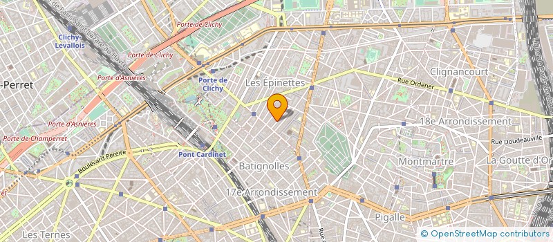 localisation de l'entreprise 517 696 738 à COLOMBES