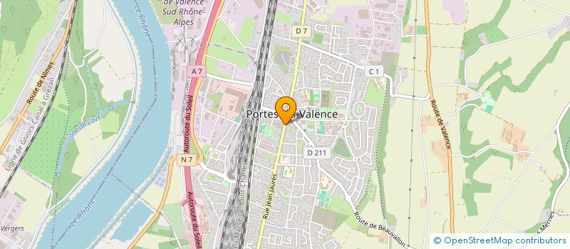 localisation de l'entreprise 517 699 492 à VALENCE