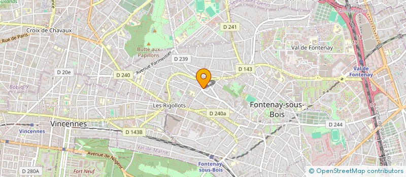 localisation de l'entreprise 517 699 666   CRETEIL