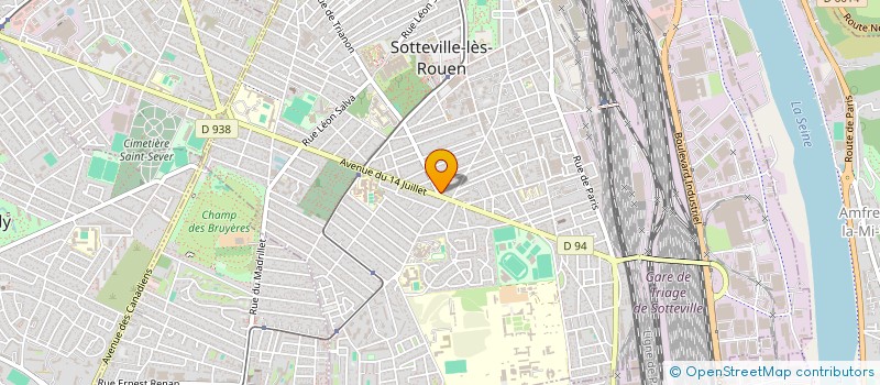 localisation de l'entreprise 517 721 247   SOTTEVILLE-LES-ROUEN