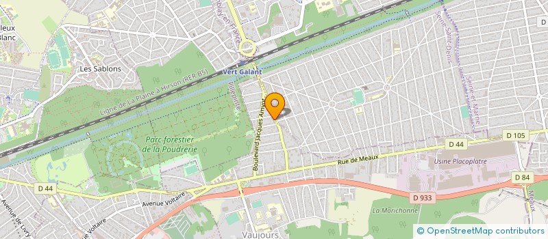 localisation de l'entreprise 517 724 308 à LE BLANC-MESNIL