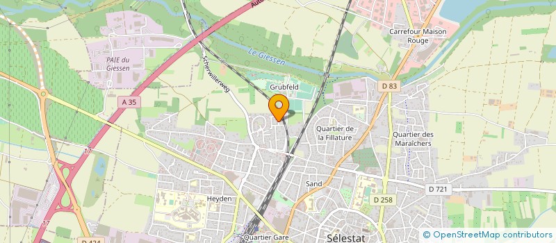 localisation de l'entreprise 517 730 610   SELESTAT