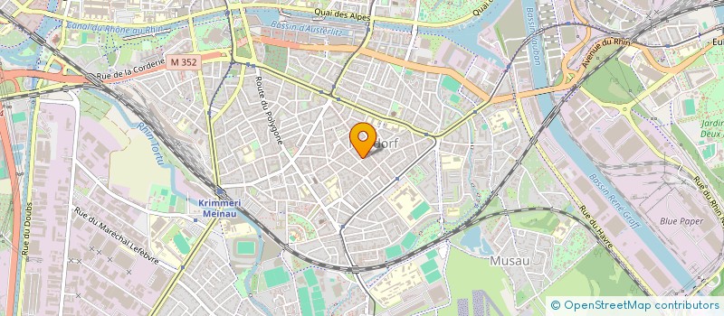 localisation de l'entreprise 517 731 568 à STRASBOURG