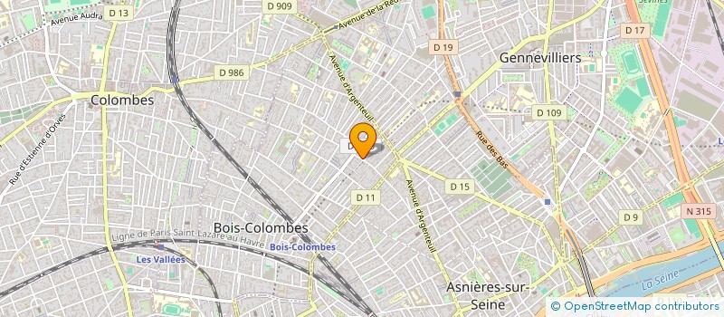 localisation de l'entreprise 517 744 207 à BOIS-COLOMBES