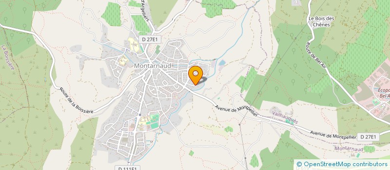 localisation de l'entreprise 517 765 632   MONTARNAUD