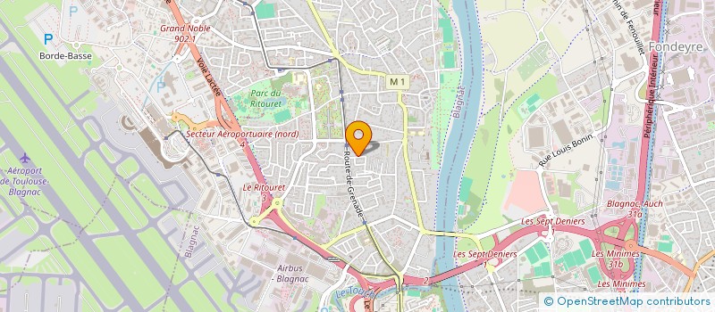 localisation de l'entreprise 517 770 707 à BLAGNAC