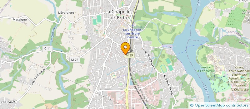 localisation de l'entreprise 517 796 363 à LA CHAPELLE-SUR-ERDRE
