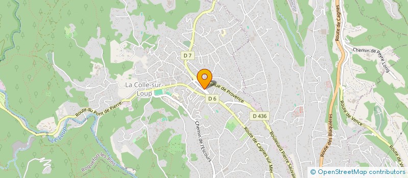 localisation de l'entreprise 517 829 362 à LA COLLE-SUR-LOUP