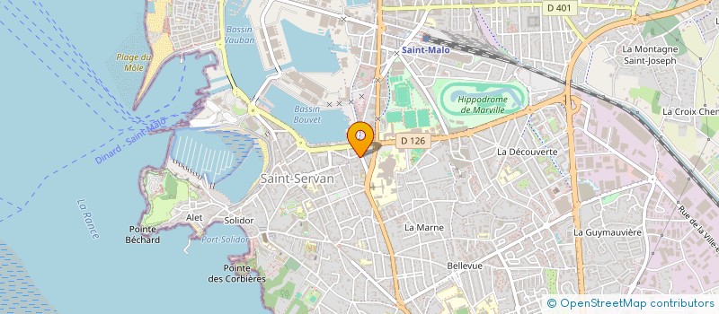 localisation de l'entreprise 517 831 582   SAINT-MALO