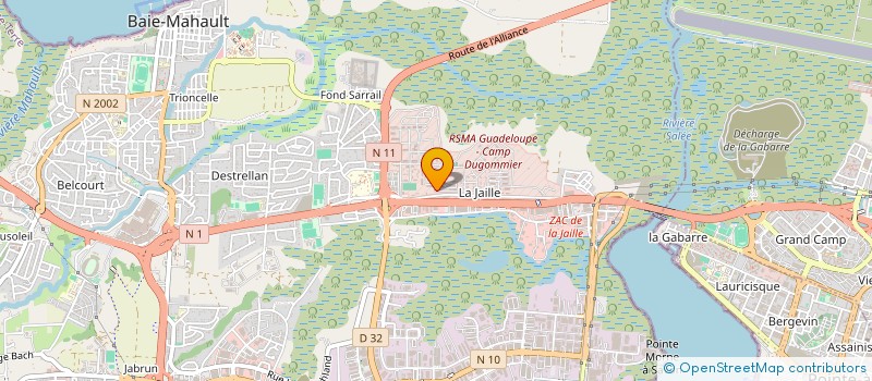 localisation de l'entreprise 517 838 496 à GOYAVE