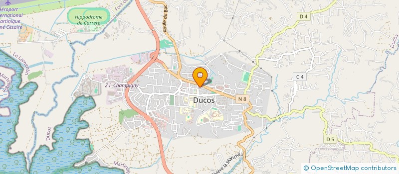 localisation de l'entreprise 517 839 163 à DUCOS