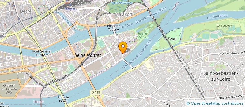 localisation de l'entreprise 517 842 373   BOUGUENAIS