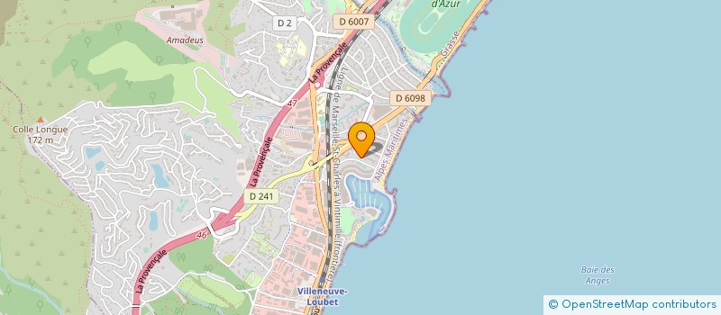 localisation de l'entreprise 517 876 785 à VILLENEUVE-LOUBET