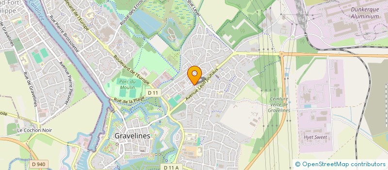 localisation de l'entreprise 517 879 805   COUDEKERQUE-BRANCHE