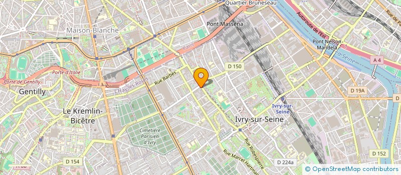 localisation de l'entreprise 517 892 337 à IVRY SUR SEINE